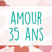 Carte anniversaire amour 35 ans Carte anniversaire amour 35 ans