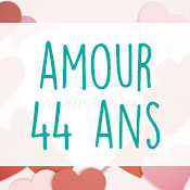 Carte anniversaire amour 44 ans Carte anniversaire amour 44 ans