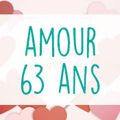 Carte anniversaire amour 63 ans Carte anniversaire amour 63 ans