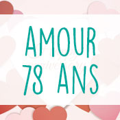 Carte anniversaire amour 78 ans Carte anniversaire amour 78 ans