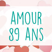 Carte anniversaire amour 89 ans Carte anniversaire amour 89 ans