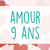 Carte anniversaire amour 9 ans Carte anniversaire amour 9 ans