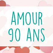 Carte anniversaire amour 90 ans Carte anniversaire amour 90 ans