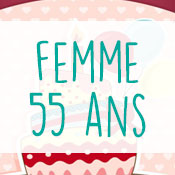 Carte anniversaire femme 55 ans Carte anniversaire femme 55 ans