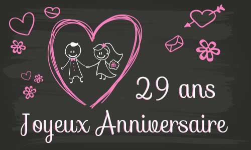 29 ans mariage