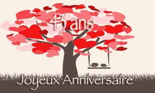 RÃ©sultat de recherche d'images pour "anni mariage 43 ans"